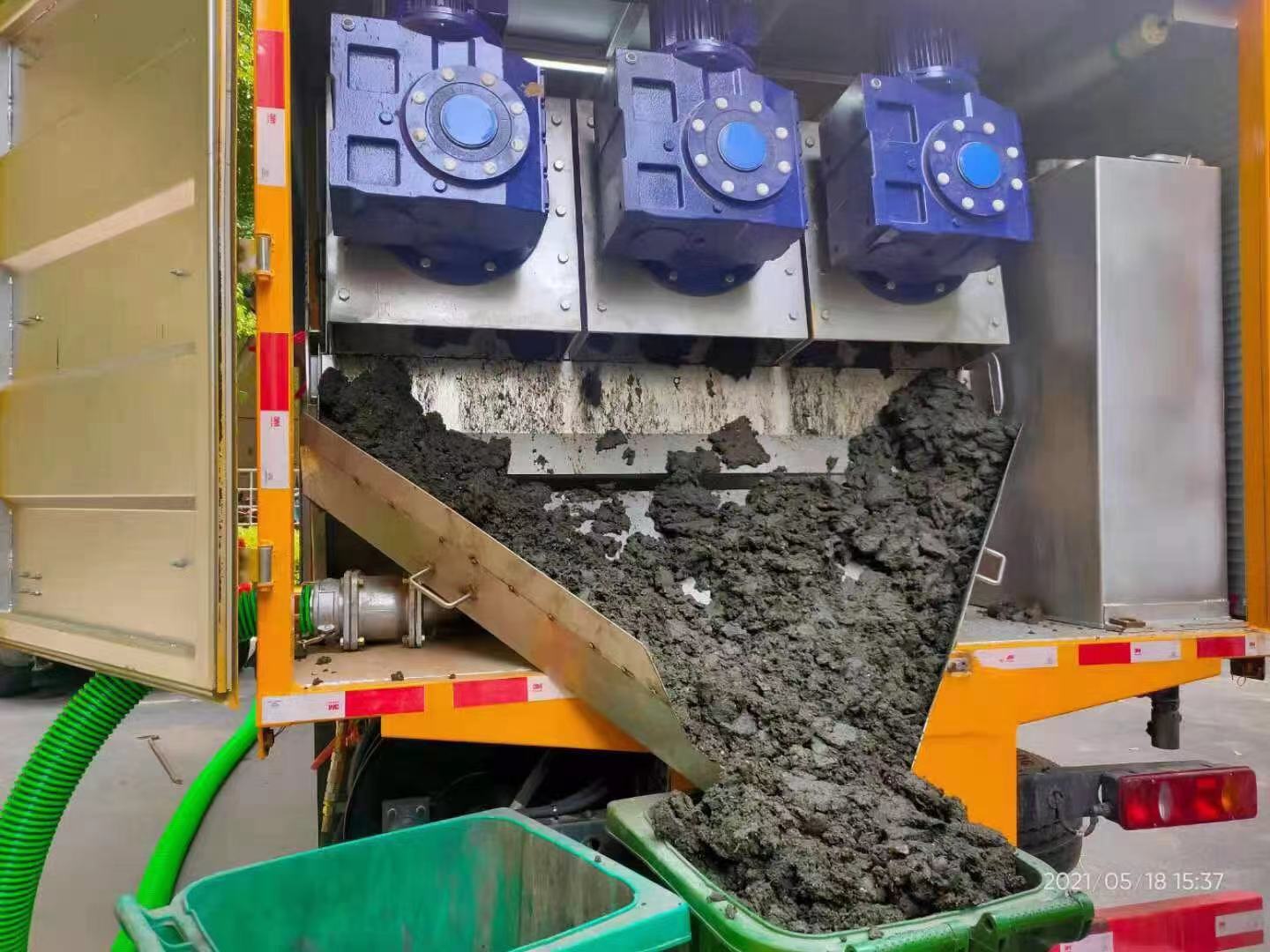 临颍化粪池清掏城市维护站-泥浆净化干湿分离处理